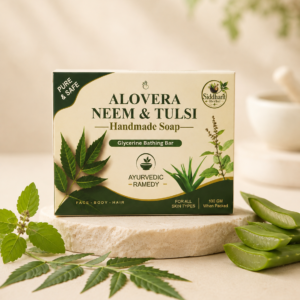 Aloe Vera Neem & Tulsi Handmade Soap 100g